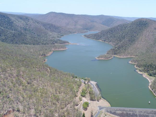 Arial View of Borumba Dam