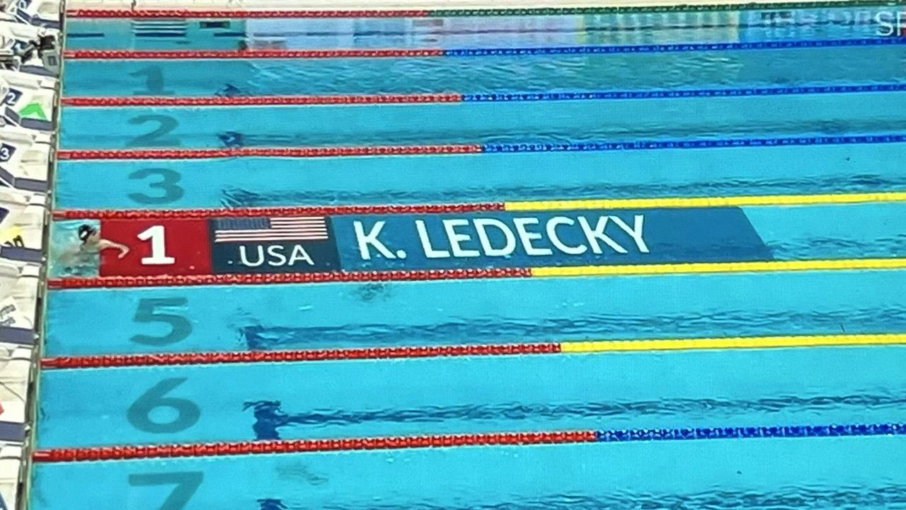 Mistrzostwa Świata w Pływaniu: Katie Ledecky wygrywa bieg na 1500 m kobiet bez żadnego ujęcia kamery