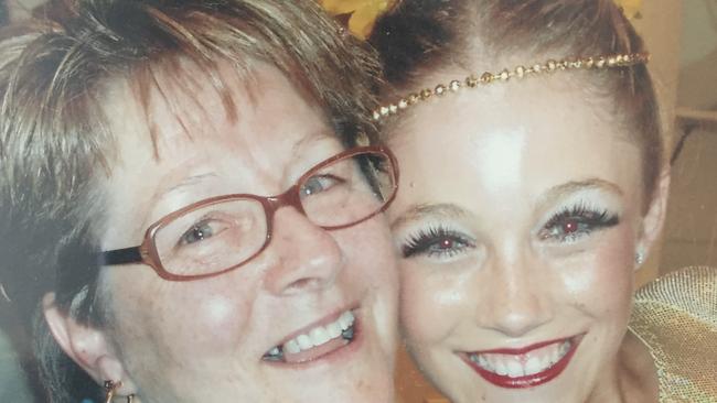 Home and Away actor Jessica Redmayne and her mum Tina. Picture: Supplied