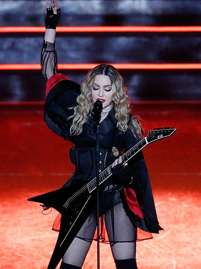 Rocco left Madonna’s tour last year and flew to London to live with his father. Picture: Zak Kaczmarek/Getty Images