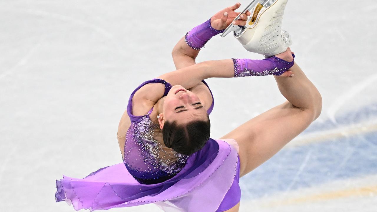 Russia's Kamila Valieva has been in a class of her own in Beijing. Photo by Anne-Christine POUJOULAT / AFP.