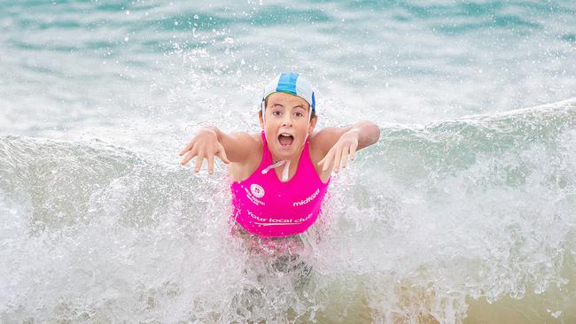 Charlie White at South Maroubra beach. Picture: Monique Harmer