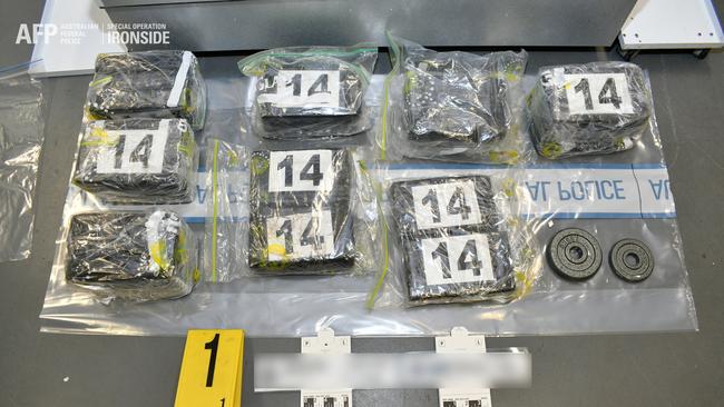 In June police smashed an international organised crime syndicate after seizing 160kg of cocaine in Melbourne.