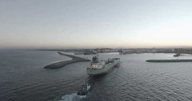 Port of Mackay from above