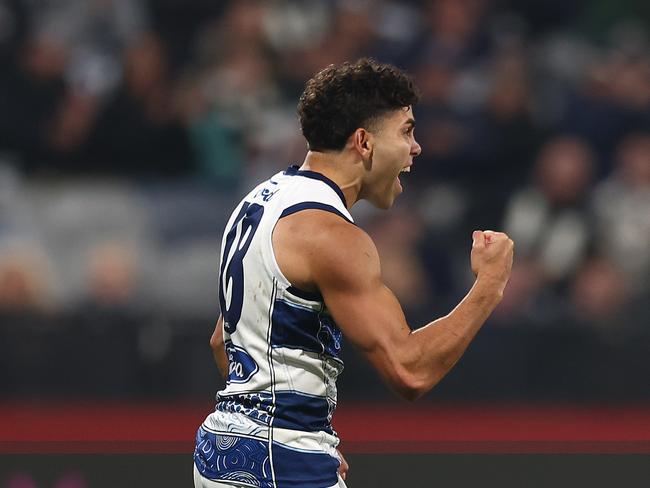 Tyson Stengle of the Cats is attracting big-money offers. Picture: Graham Denholm/Getty Images)