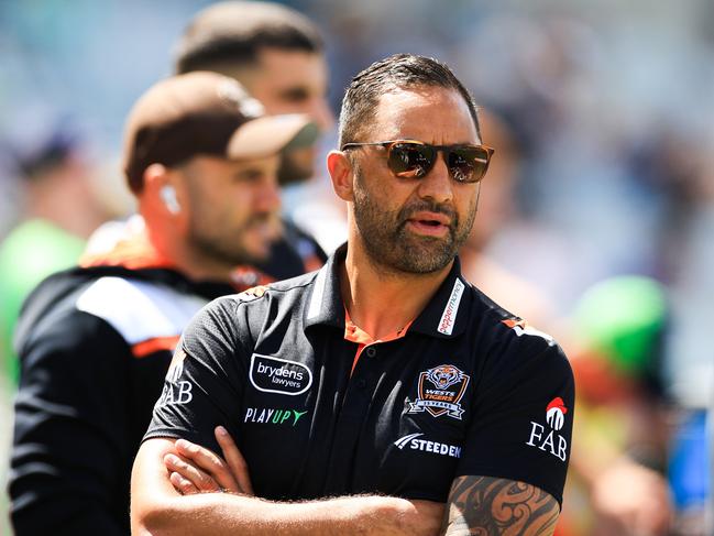 We thought 2024 would be different under Benji Marshall, but its just more of the same from the Wests Tigers. Picture: Getty Images