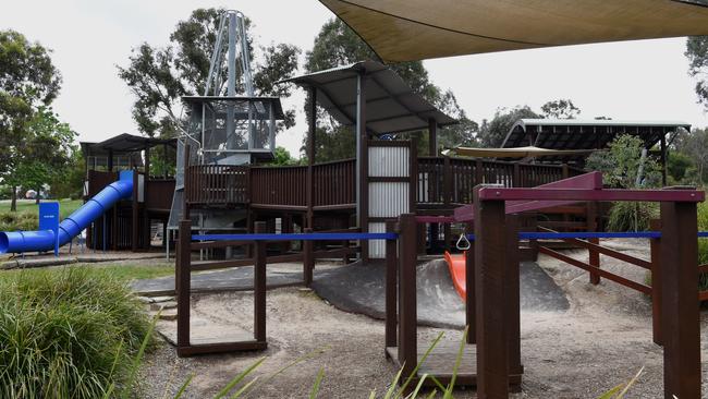 Ruffey Lake Park in Doncaster has one of Manningham’s worst public toilets according to a council review. Picture: Nicole Garmston