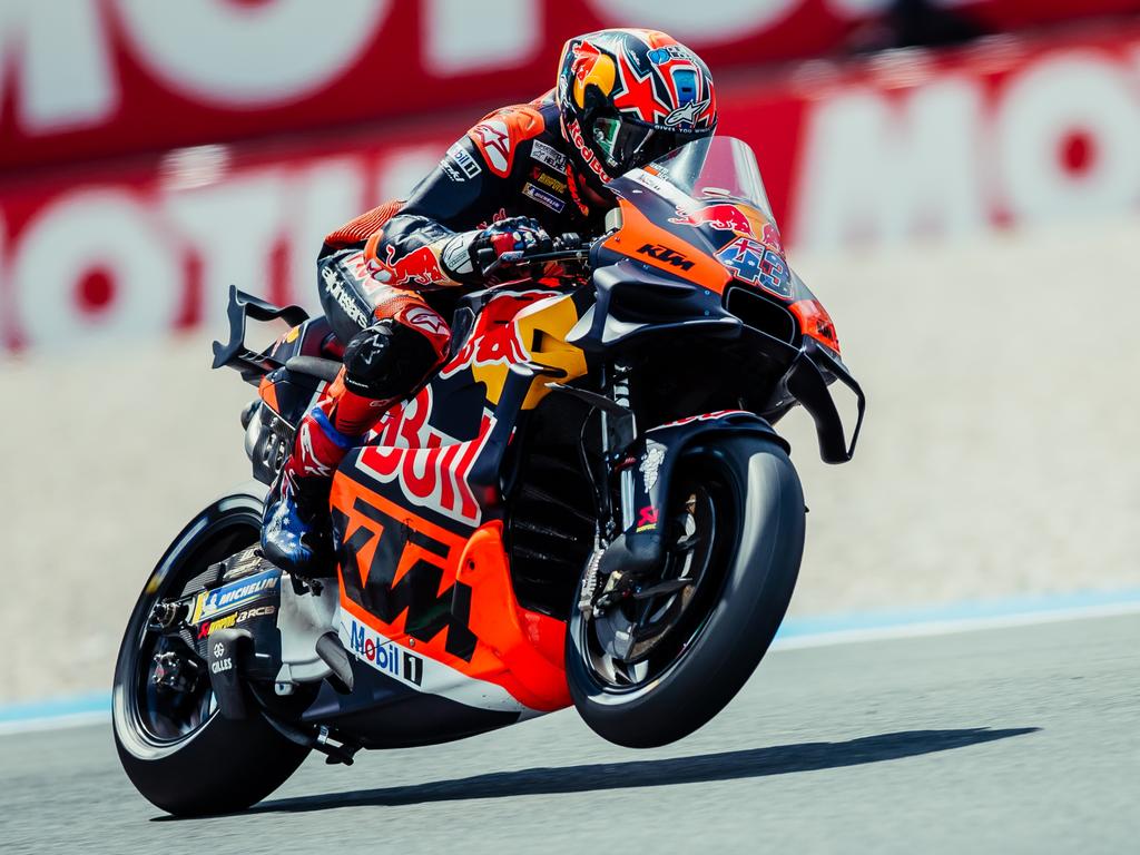 Australian Jack Miller finished 11th at the Dutch TT at Assen, Netherlands, June 2024. Pic: Rob Gray (Polarity Photo)/KTM