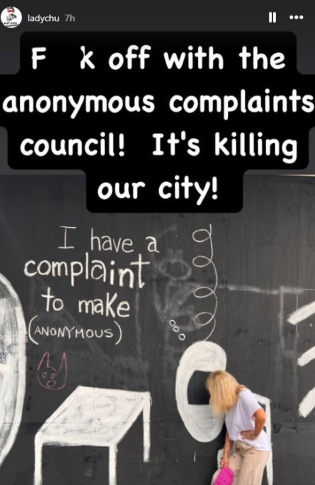 'I think the people who are making these complaints are old men, or just old people in general.' Picture: Instagram/@ladychu