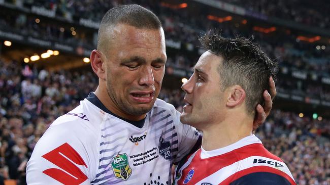 Cronk could end his old club’s premiership dreams, again. Picture by Brett Costello.