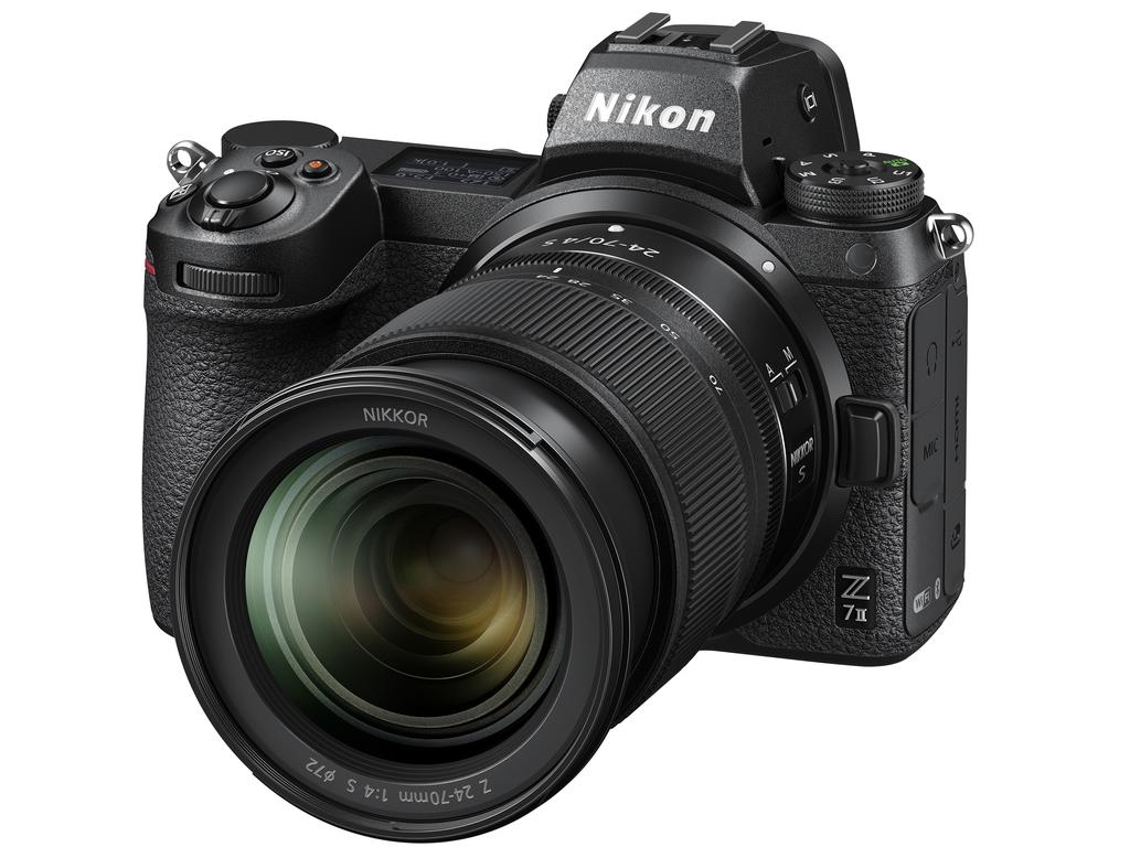 The Nikon Z7II is a pro-level mirrorless camera.