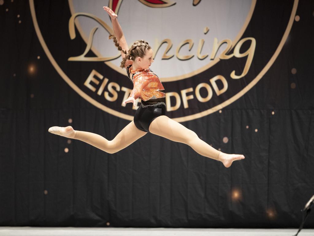 Southern Tasmanian Dancing Eisteddfod, Willow Mitchell (HDA) during the 12 Years Jazz Solo at Wrest Point. Picture: Chris Kidd