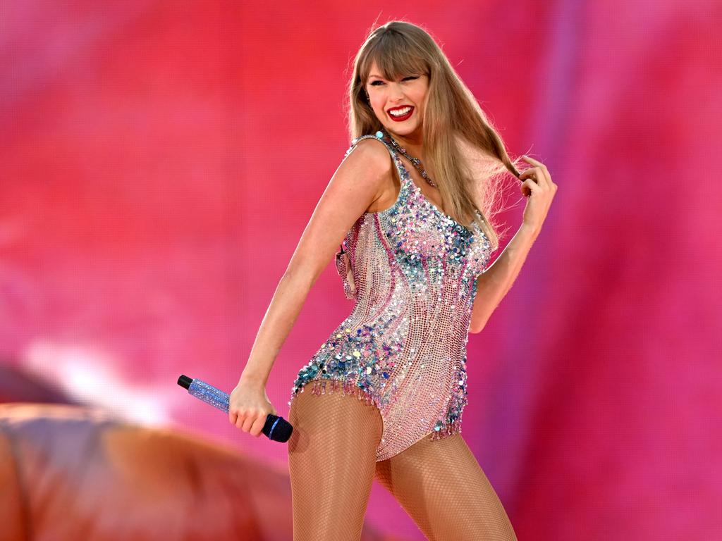 Taylor Swift performs at Wembley Stadium. Picture: Getty Images