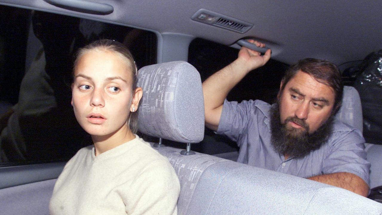 Jelena Dokic with her father Damir. Pic Glenn Hampson.