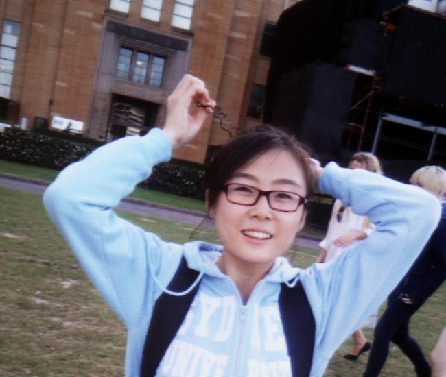 Connie Zhang was killed in a fire in the Block B of the terraces.