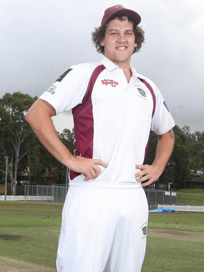 Burleigh captain TJ Miller. Picture: Richard Gosling