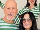 Bruce Willis and Demi Moore in coronavirus lockdown. Picture: Instagram