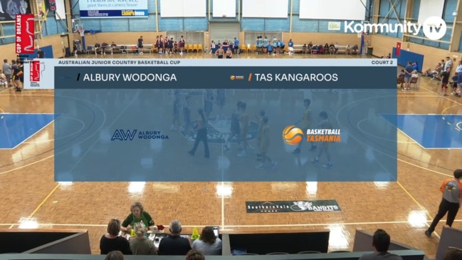 Replay: Australian Country Junior Basketball Cup Day 2 - Albury Wodonga v Tas Kangaroos (U16 Boys)