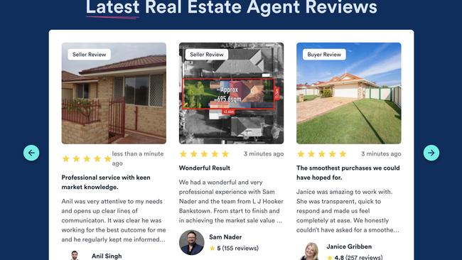 Rate My Agent allows home buyers and sellers to compare and review real estate agents.