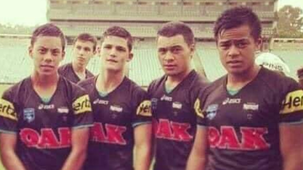 Luai and Cleary were teammates coming through the system at Penrith.