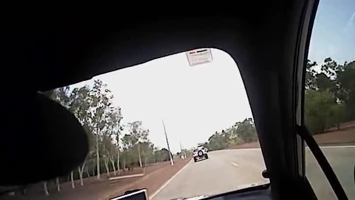 NT Police body cam captures hoon red handed