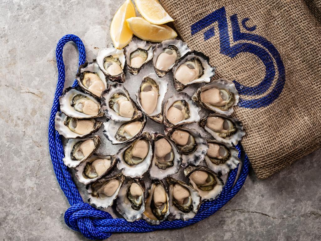 East 33 Sydney rock oysters. Picture: Supplied