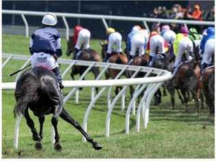 HORROR: The Cliffsofmoher goes down in yesterday's Melbourne Cup. Picture: news.com