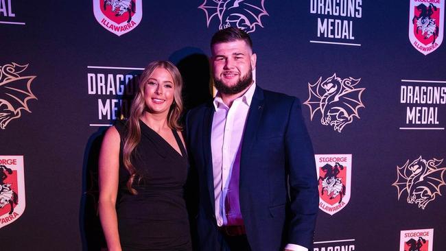 Blake Lawrie had his best year in the NRL. Picture: Dragons Digital