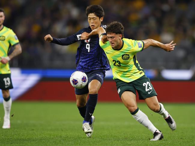 Alessandro Circati contests for the ball. Picture: Getty Images