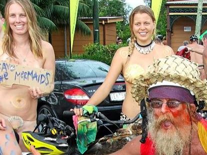 risks exposed in nude bike ride at Byron Daily Telegraph