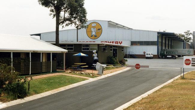 Gold Coast Bakeries’ Molendinar headquarters. historical photos; Supplied