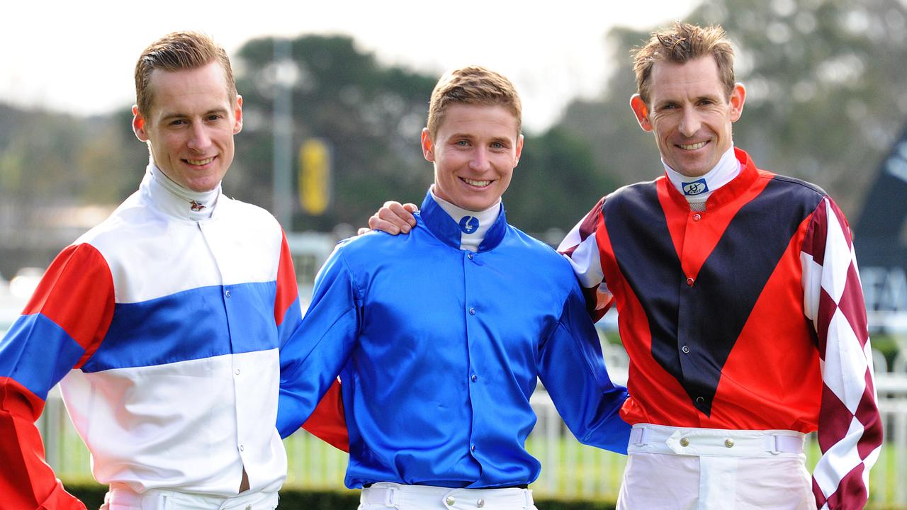 Three’s a crowd Sydney jockeys’ premiership race goes down to the wire