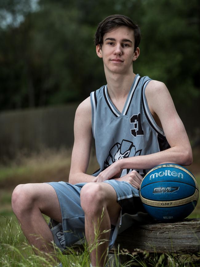 Weston’s mum fears the sporty teen will “never be the same”. Picture: Jake Nowakowski