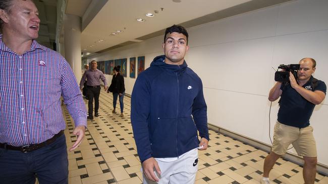 Fifita returned home on Tuesday. Picture: Glenn Hunt