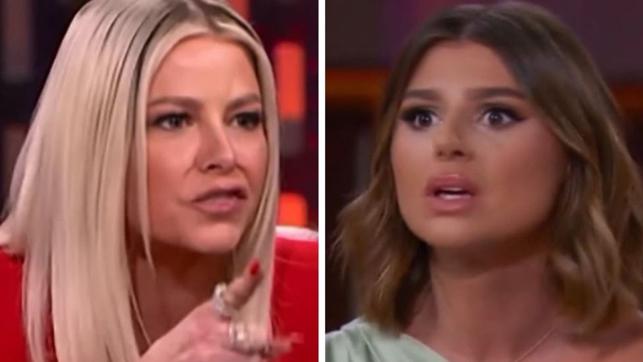 Ariana Madix explodes at Raquel Leviss at ‘Pump Rules’ reunion. Picture: Bravo