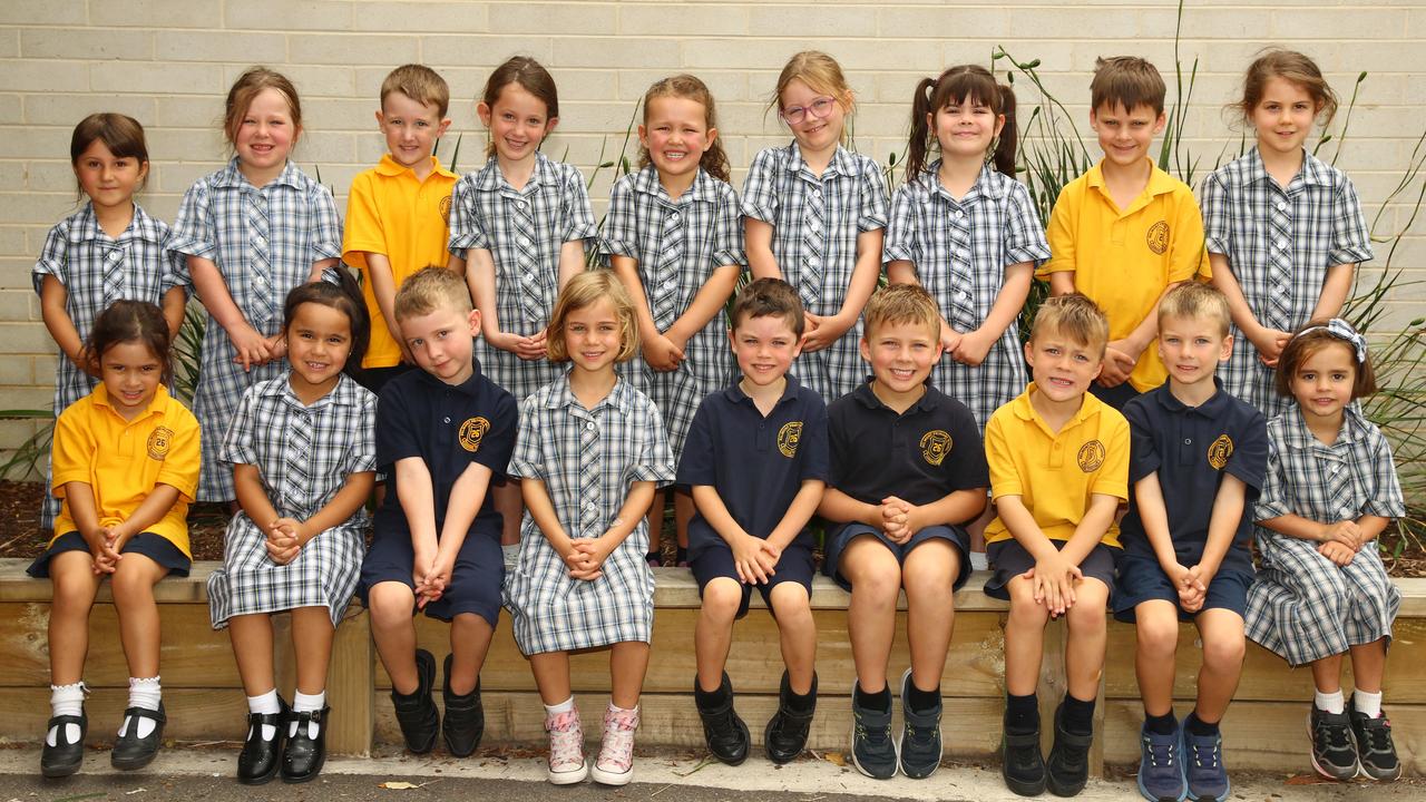 Belmont Primary School 2025 Prep B. Front: Florence Bainbridge, Shyne Ngatoko, Jobe Klesman, Florence Anderson, Otis Reasons, Harvey Schack, Oscar Allen, Abraham McDonald, Evie Riordan. Back: Margarita Bunster Hetz, Audrey Byrne, Harrison Dunn, Harper Hill, Mae Ludowyk, Zara Morrison, Vivian Jubb, Patrick Hampshire, Amelia Martin