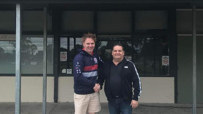 Colby Blyth is the new Sunshine Heights coach. Photo: Facebook.