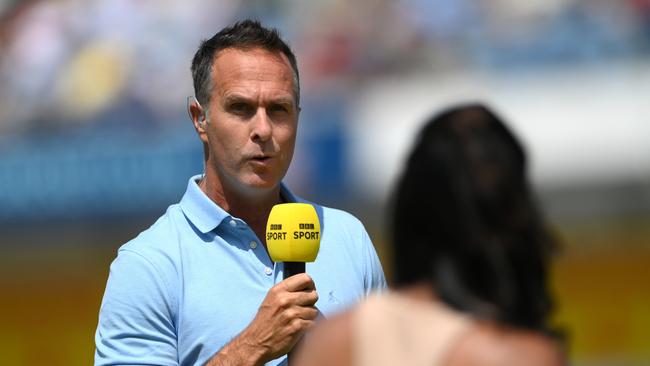 Michael Vaughan has denied making a racist comment and is understood to be devastated by the allegations. Picture: Getty Images