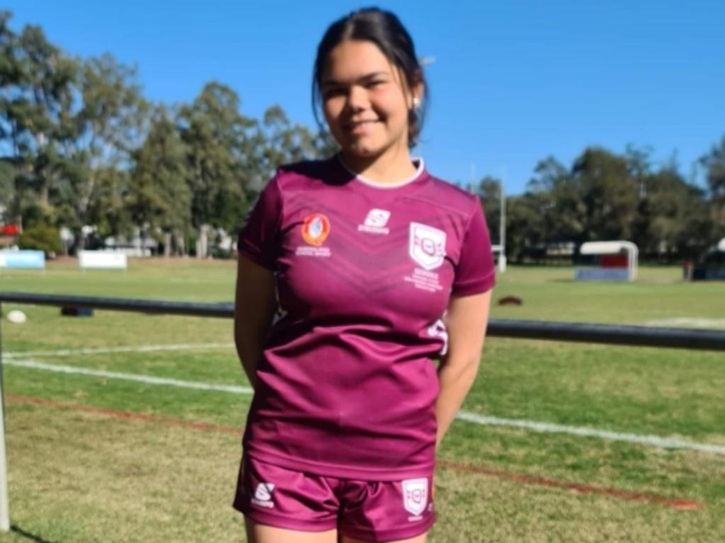 Mariah Brown will represent the Queensland Schoolgirls against NSW on Wednesday night. Picture: Contributed