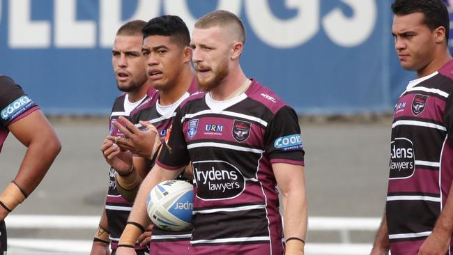 Jackson Hastings in action for Blacktown.