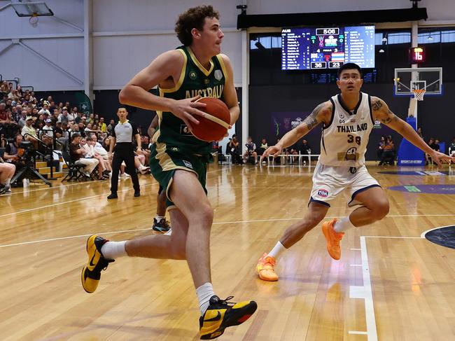 Emmett Adair was ejected. Picture: Graham Denholm/Getty Images