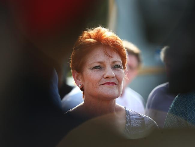 One Nation leader Pauline Hanson made the overt power list, along with the other powerbrokers of the senate crossbench. Picture: Getty Images