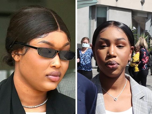 Alleged Brisbane border jumpers Diana Lasu (left) and Olivia Muranga (right) are now facing charges in NSW for allegedly lying on their border declarations at Sydney Airport on their way back from Melbourne to Brisbane. Thumbnail images only.