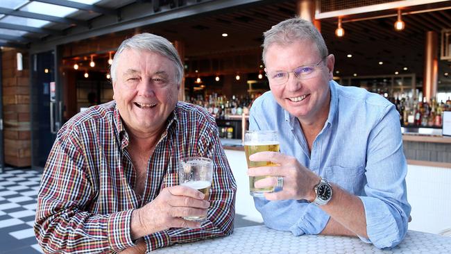 Arthur and Craig Laundy are the pioneers of their pub legacy. Picture: Tim Hunter