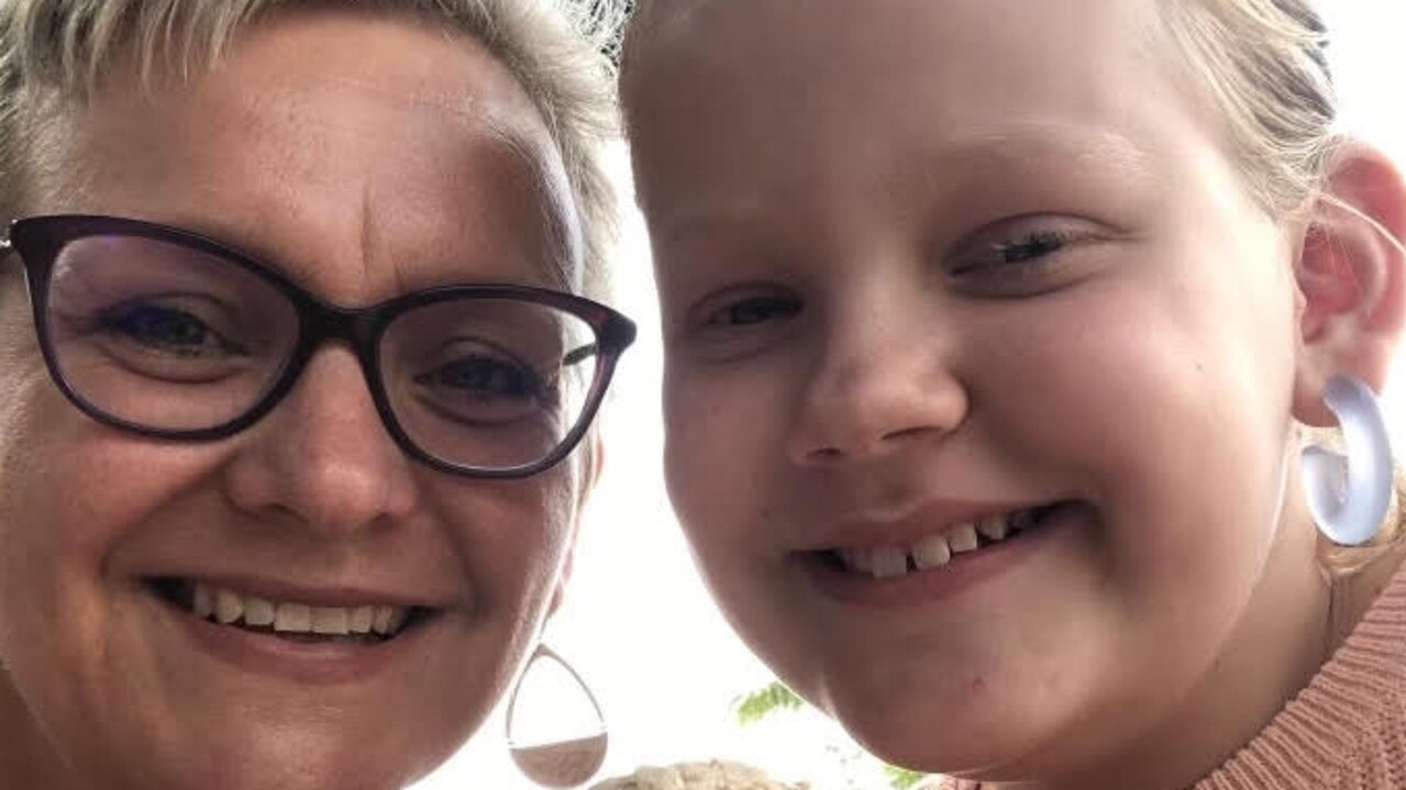 Gympie mother Justine Penny with daughter Florence.