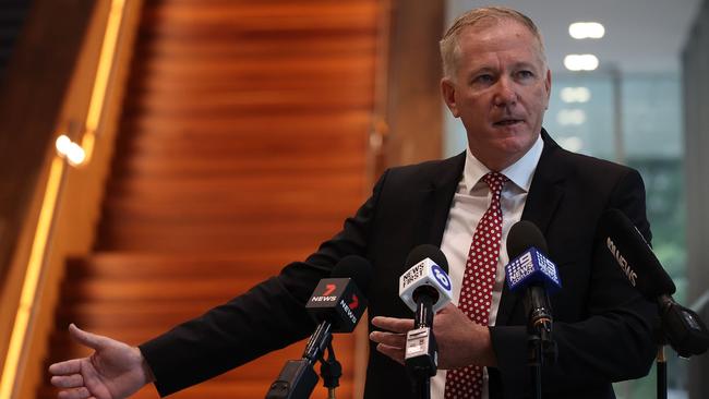 NSW Police Commissioner Mick Fuller wants to lead a public conversation about sexual consent. Picture: NCA NewsWire / Dylan Coker