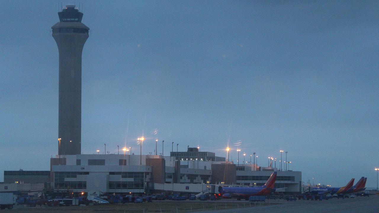 The incident happened at the Denver International Airport.