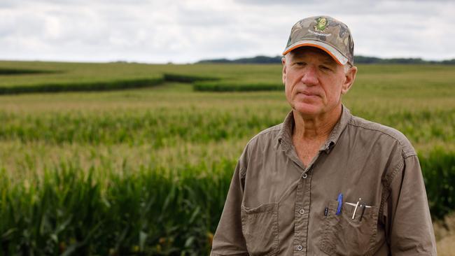 Fellow Iowa farmer Kirk Lieser has lost about $440,000 and also voted for Trump. Picture: Scott Morgan