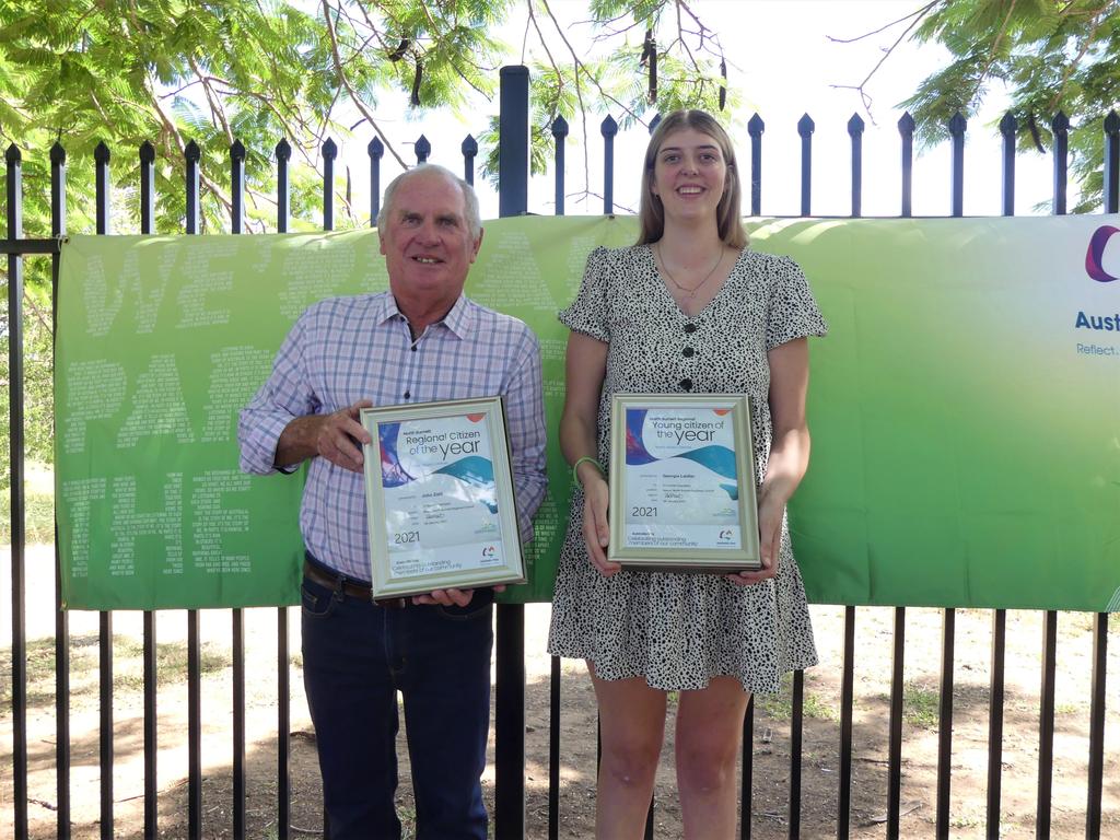 Gayndah Australia Day Awards 2021. File Photo.