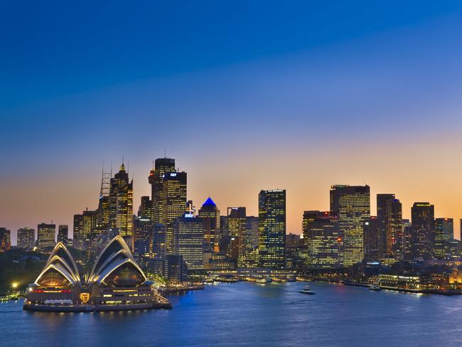 Australia, especially Sydney and Melbourne, continues to be a drawcard for millionaires. Picture: Getty Images